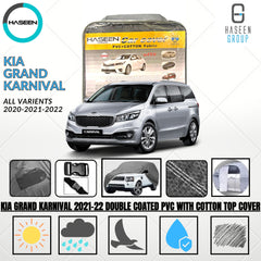KIA GRAND KARNIVAL 2019-PRESENT DOUBLE COAT PVC WITH COTTO CAR COVER 2 img 10 196