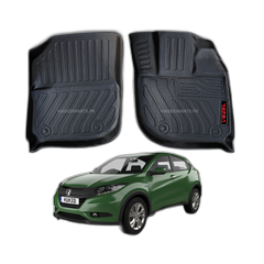 HONDA VEZEL 9D TPE PLASTIC HEAVY DUTY CAR FLOOR MAT 2 img 10 74