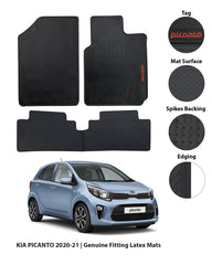 KIA PICANTO 2019-PRESENT LATEX RUBBER CAR FLOOR MAT 3 img 11 87