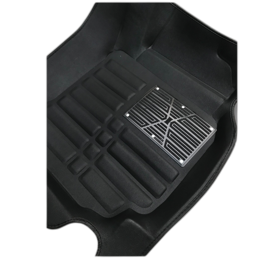 Toyota Corolla 5D With Plastic Pad Custom Floor Mat-2014-2025- 3 Pcs Black 4 img 12 22