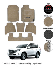 TOYOTA PRADO 2008-2021 PREMIUM CARPET CAR FLOOR MAT 7 img 15 45