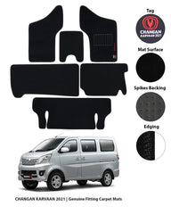 CHANGAN KARVAAN 2021-2024 EXECUTIVE SIDE LOGO CAR FLOOR MAT 9 img 17 12