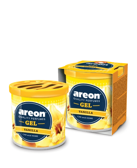 AREON GEL - VANILLA - GEL PERFUME FOR CARS & OFFICE 2 img 3 5
