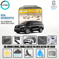 KIA SORENTO 2021-PRESENT DOUBLE COAT PVC WITH COTTON CAR COVER 11 img 4 157