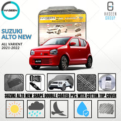 SUZUKI ALTO 2019-PRESENT DOUBLE COAT PVC WITH COTTON CAR COVER 10 img 4 165
