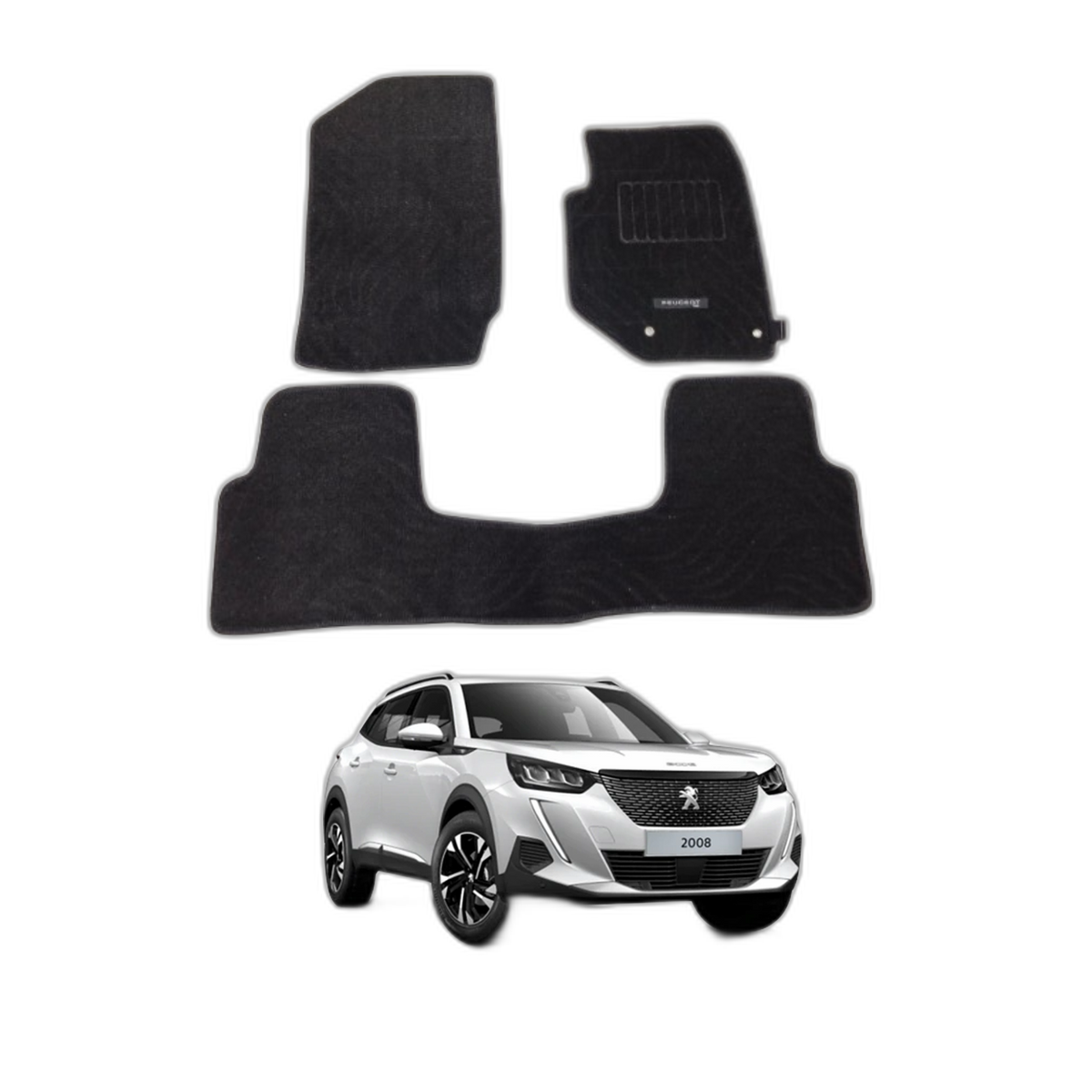 PEUGEOT 2008 PREMIUM CARPET FLOOR MAT 4 img 4 73