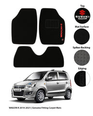 SUZUKI WAGON R 2014-PRESENT SIDE LOGO CARPET CAR FLOOR MAT 6 img 5 59