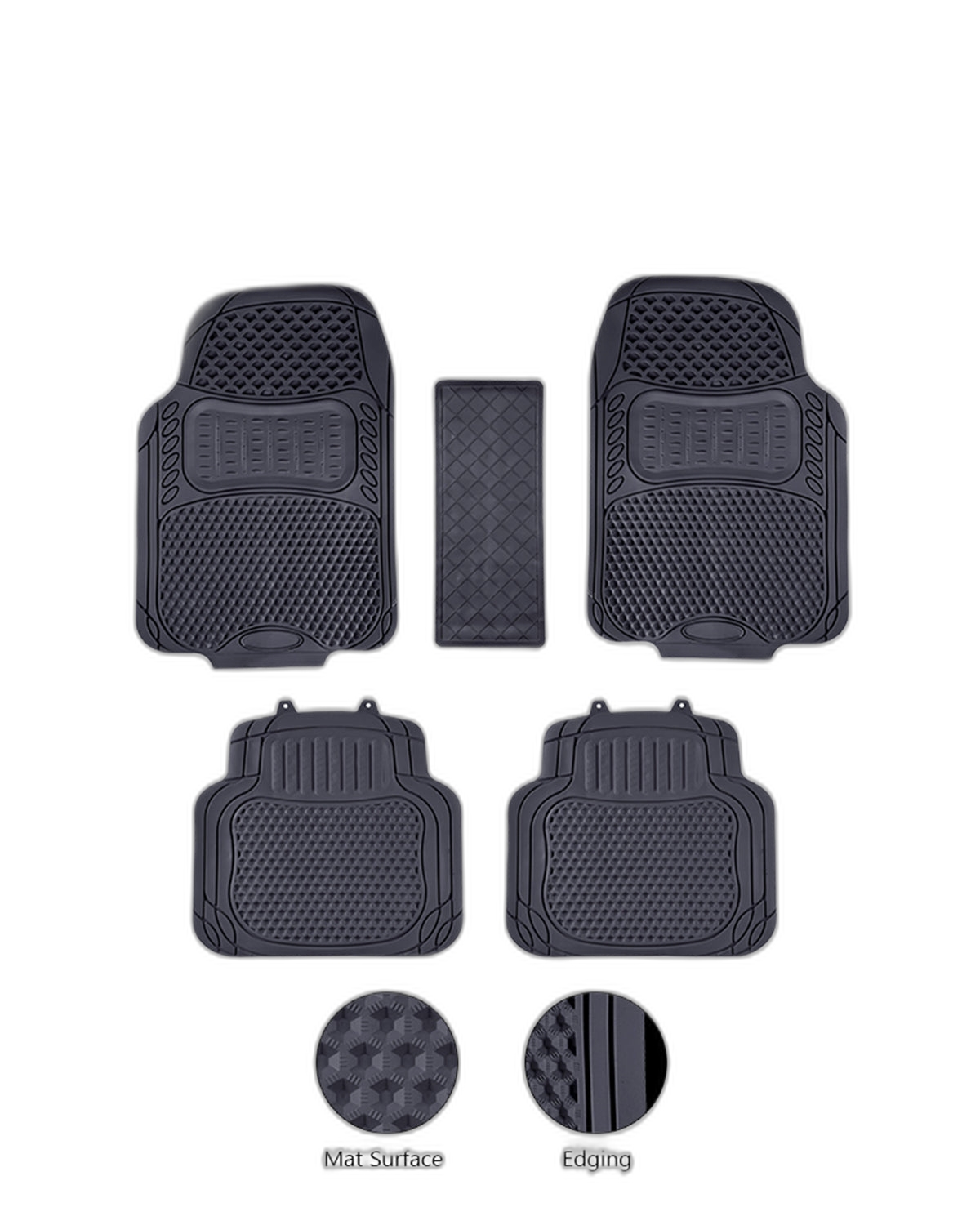 UNIVERSAL 032 PVC DIAMOND SERIES CAR FLOOR MAT 14 img 7 130