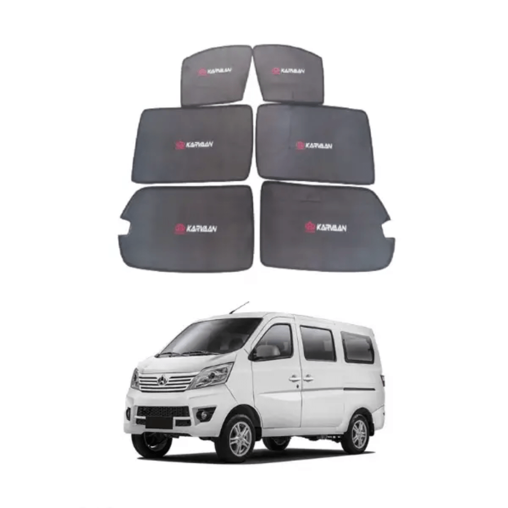 CHANGAN KARVAAN 2021-PRESENT WINDOW SUNSHADE (PARDA) 4 img 7 172