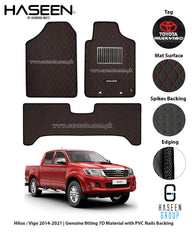 TOYOTA HILUX 2014-PRESENT 7D LUXURY CAR FLOOR MAT 7 img 7 28