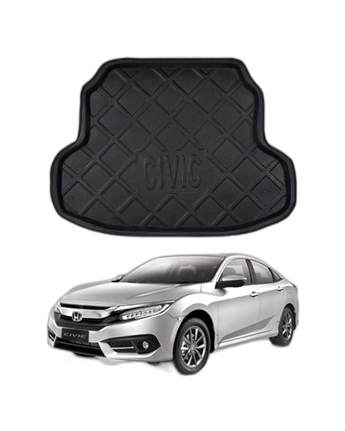 HONDA CIVIC X 2016-2021 CAR EVA TRUNK MAT 5 img 8 157