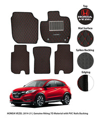 HONDA VEZEL 2014-2021 7D LUXURY CAR FLOOR MAT 15 img 9 11