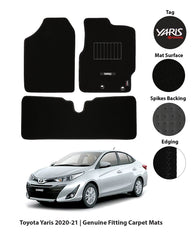 TOYOTA YARIS 2021-PRESENT EXECUTIVE CARPET CAR FLOOR MAT 10 img 9 53