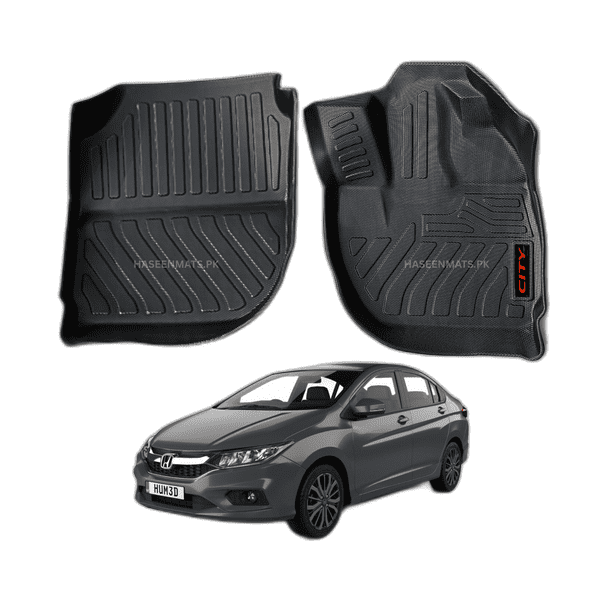 HONDA CITY NEW LUXURY 9D TPE PLASTIC FLOOR MAT 1 img 12 66