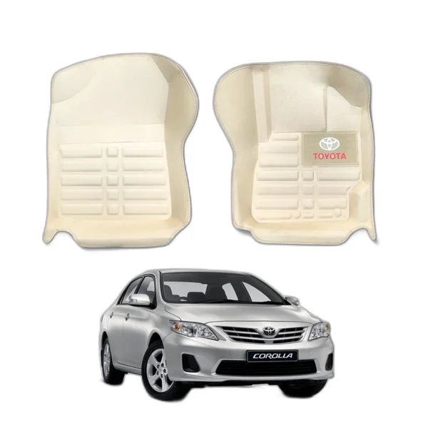 toyota-corolla-5d-with-logo-custom-floor-mat-2009-2013-3-pcs-beige